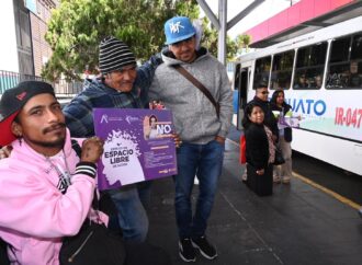 Irapuato le dice NO al acoso callejero