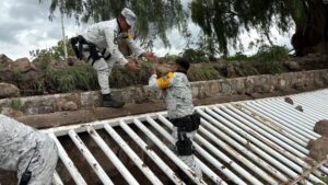 Guardia Nacional y Ejército Mexicano Implementan Plan DN-III en Ocampo Guanajuato, tras Inundación