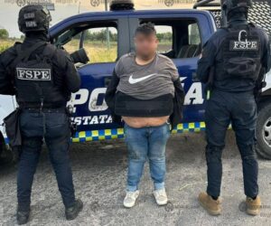 Acción oportuna de FSPE: detienen a hombre armado y recuperan vehículo robado en Juventino Rosas