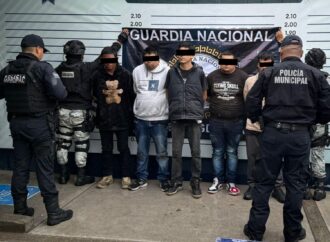 Policía Municipal de Irapuato y Guardia Nacional logran detención de cinco peligrosos sujetos