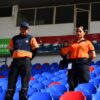 Preparativos de seguridad para el partido entre Irapuato y Venados en Liga de Expansión