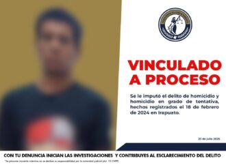 Vinculan a Brayan “N” por matar a uno y fallar con otro en Irapuato