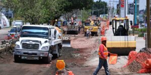 Avanza segunda etapa de modernización del bulevar a Villas de Irapuato