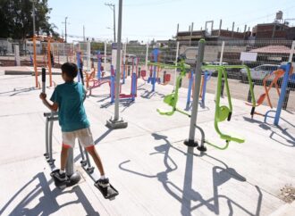 Rehabilitan parque en la colonia La Magisterial de Irapuato; familias ya disfrutan espacio renovado