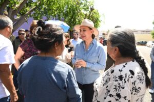Lorena Alfaro lleva obras y servicios integrales a la colonia Solidaridad en Irapuato