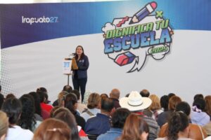 Irapuato refuerza programa “Dignifica tu Escuela” para mejorar infraestructura educativa